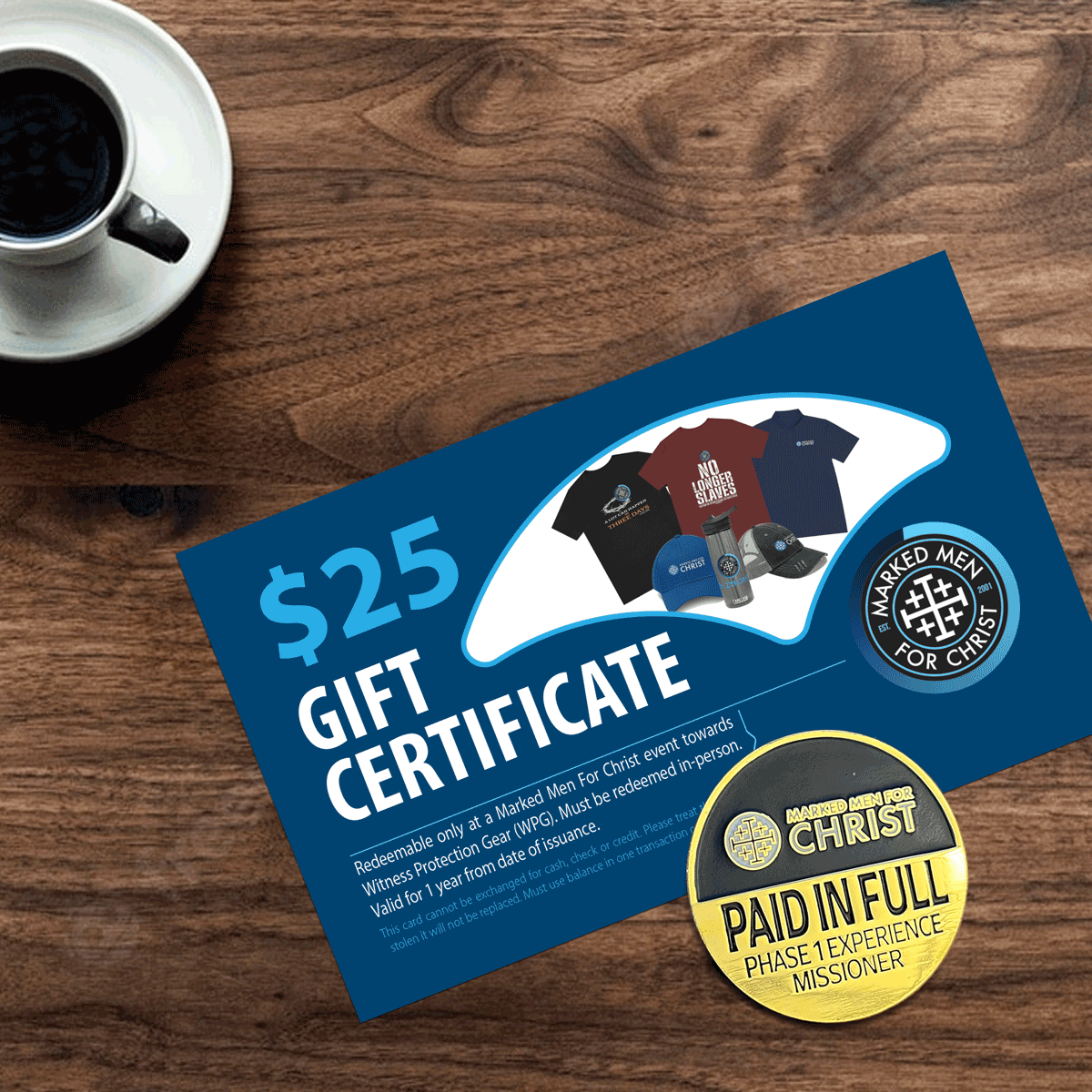 Sponsor a MISSIONER - GET $25 in WPG!