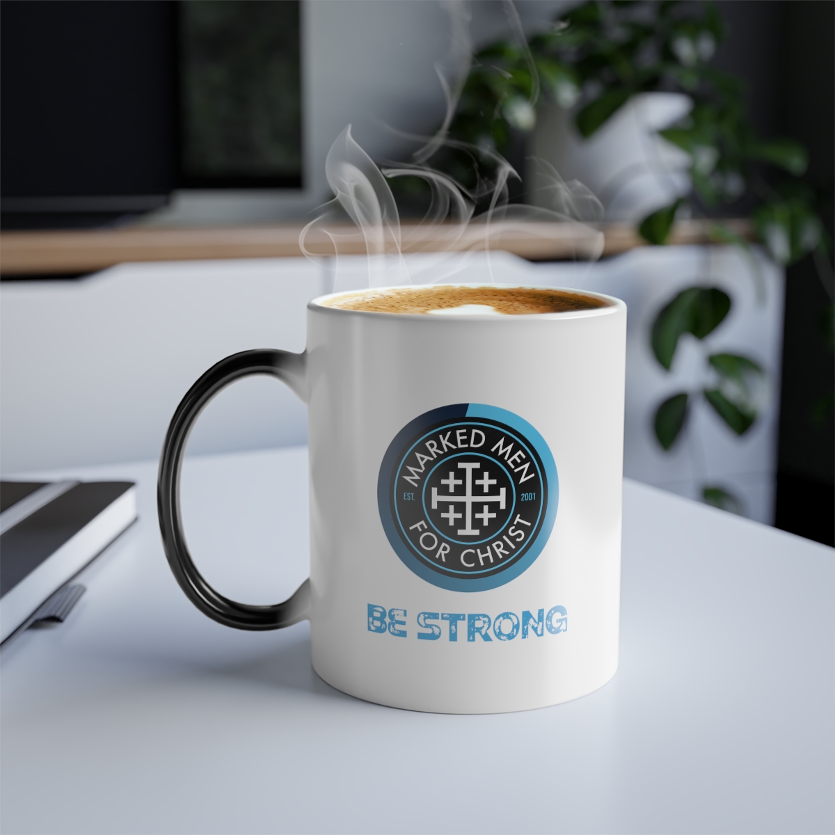 Be STRONG” Color Morphing Mug, 11oz – Marked Men For Christ