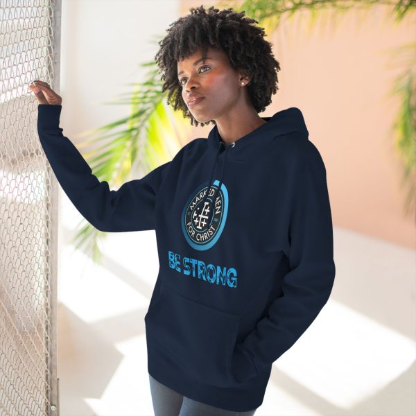 "Be Strong" Premium Pullover Hoodie - Image 6