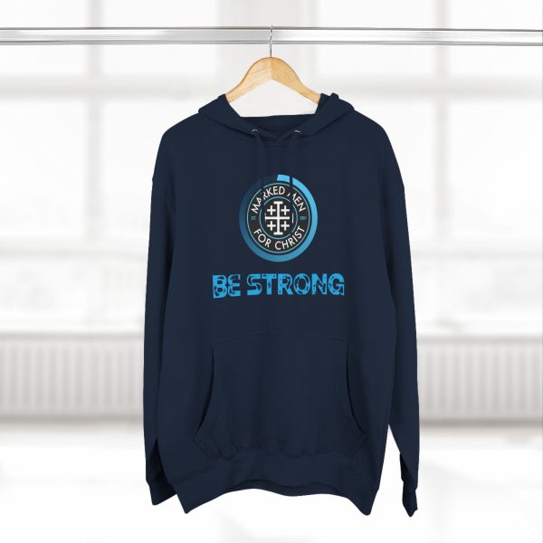 "Be Strong" Premium Pullover Hoodie - Image 5