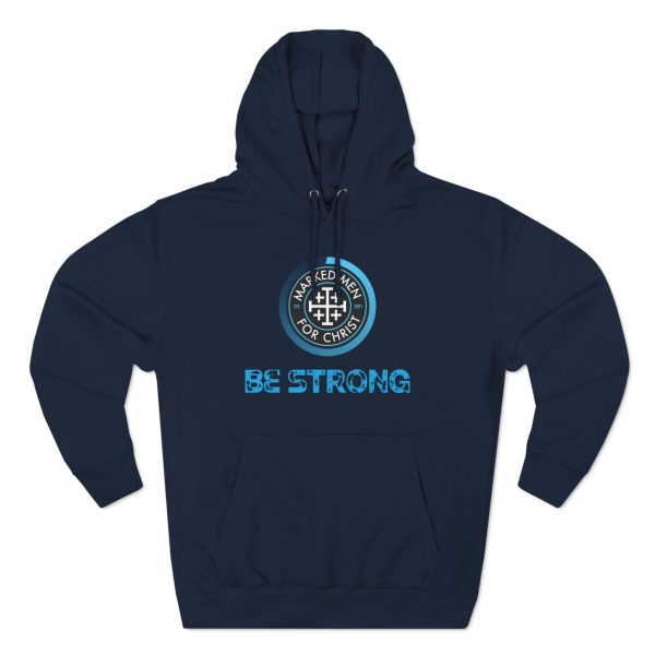"Be Strong" Premium Pullover Hoodie - Image 2