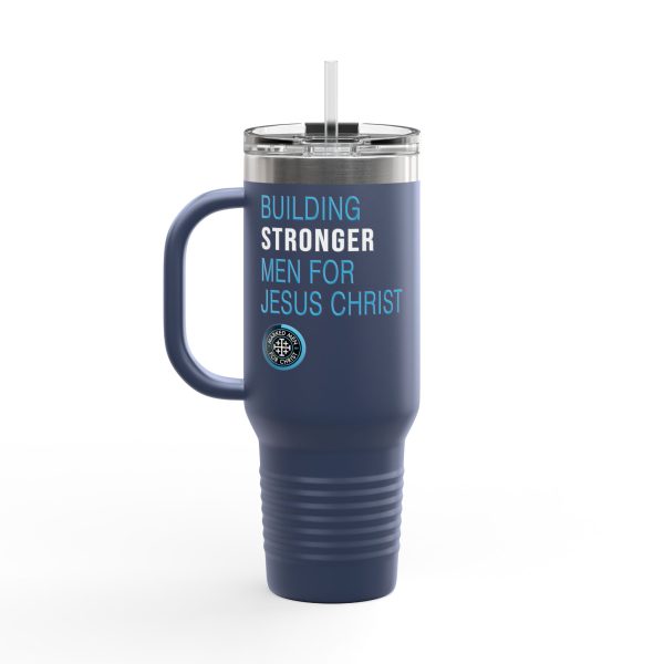 "MMFC Logo" Insulated Travel Mug, 40oz - Image 4