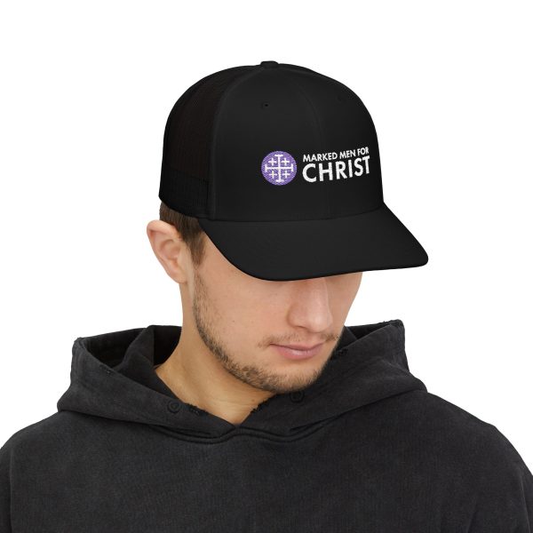 "MMFC Logo" Snapback Embroidered Trucker Cap - Image 7