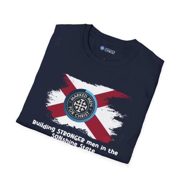Softstyle T-Shirt - 'Building STRONGER men in the SONshine State' - Florida-theme - Image 4
