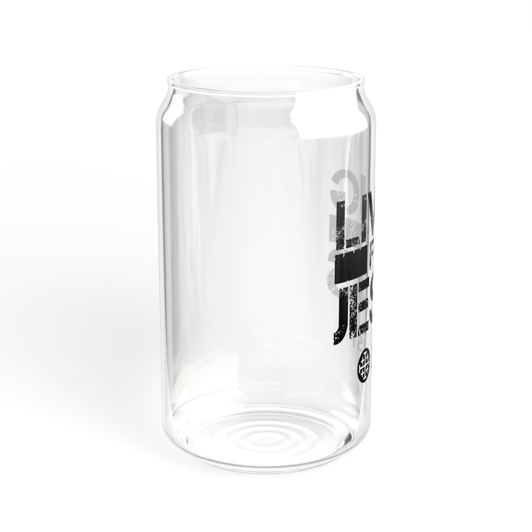 "Living for Jesus" Glass, 16oz - Image 7