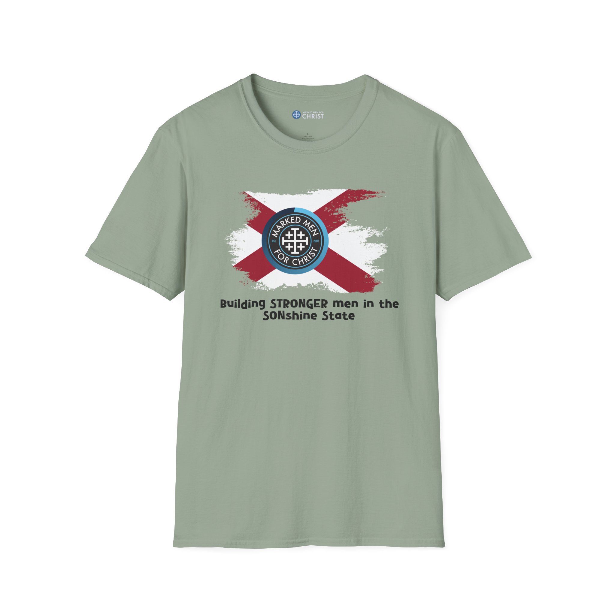 Softstyle T-Shirt - 'Building STRONGER men in the SONshine State' - Florida-theme - Image 14
