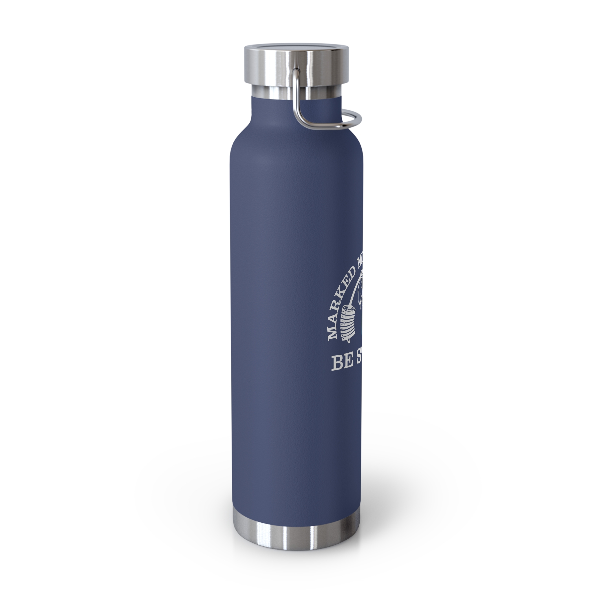 "Be STRONG" Weightlifter Copper Vacuum Insulated Bottle, 22oz - Image 14