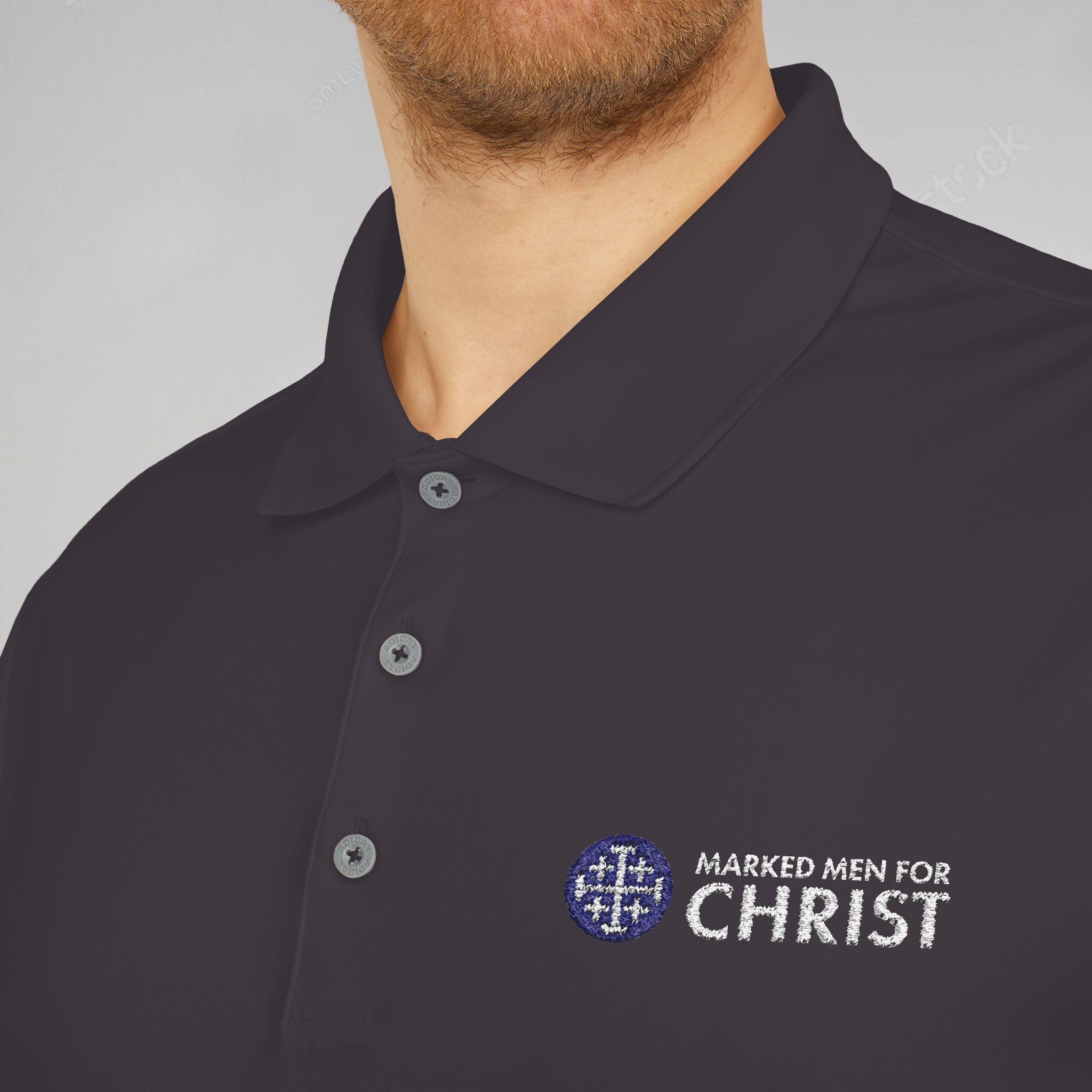 adidas "MMFC logo" Embroidered Performance Polo - Image 2