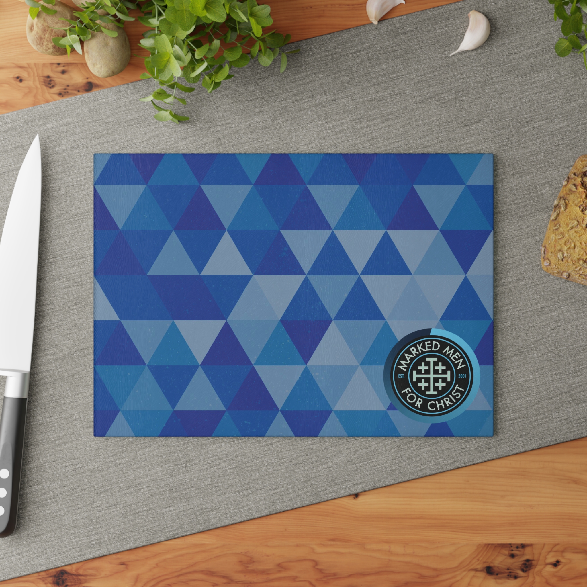 "MMFC Logo" Glass Cutting Board - Image 4