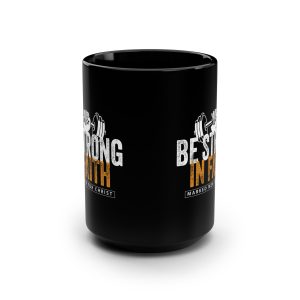 "BE STRONG IN FAITH" Mug, 15oz