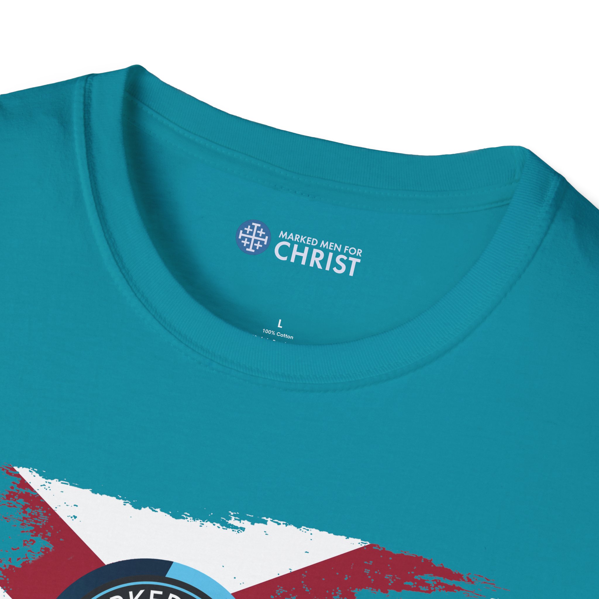 Softstyle T-Shirt - 'Building STRONGER men in the SONshine State' - Florida-theme - Image 7