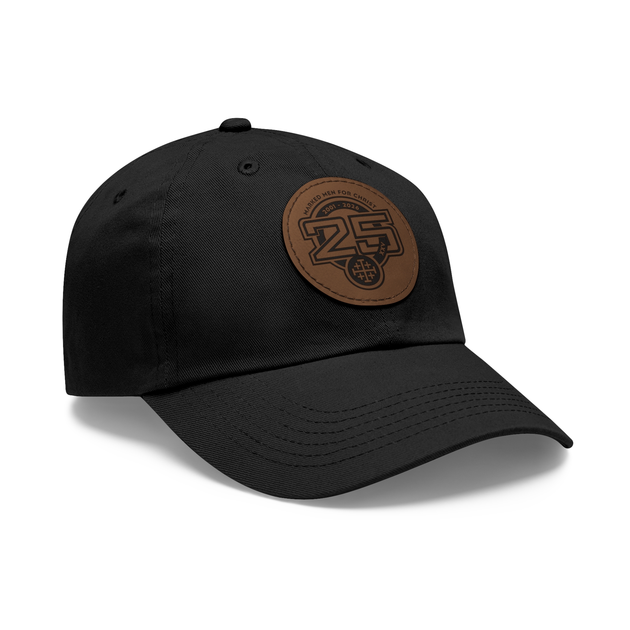 Leather Patch "25th Anniversary" Hat - Image 2