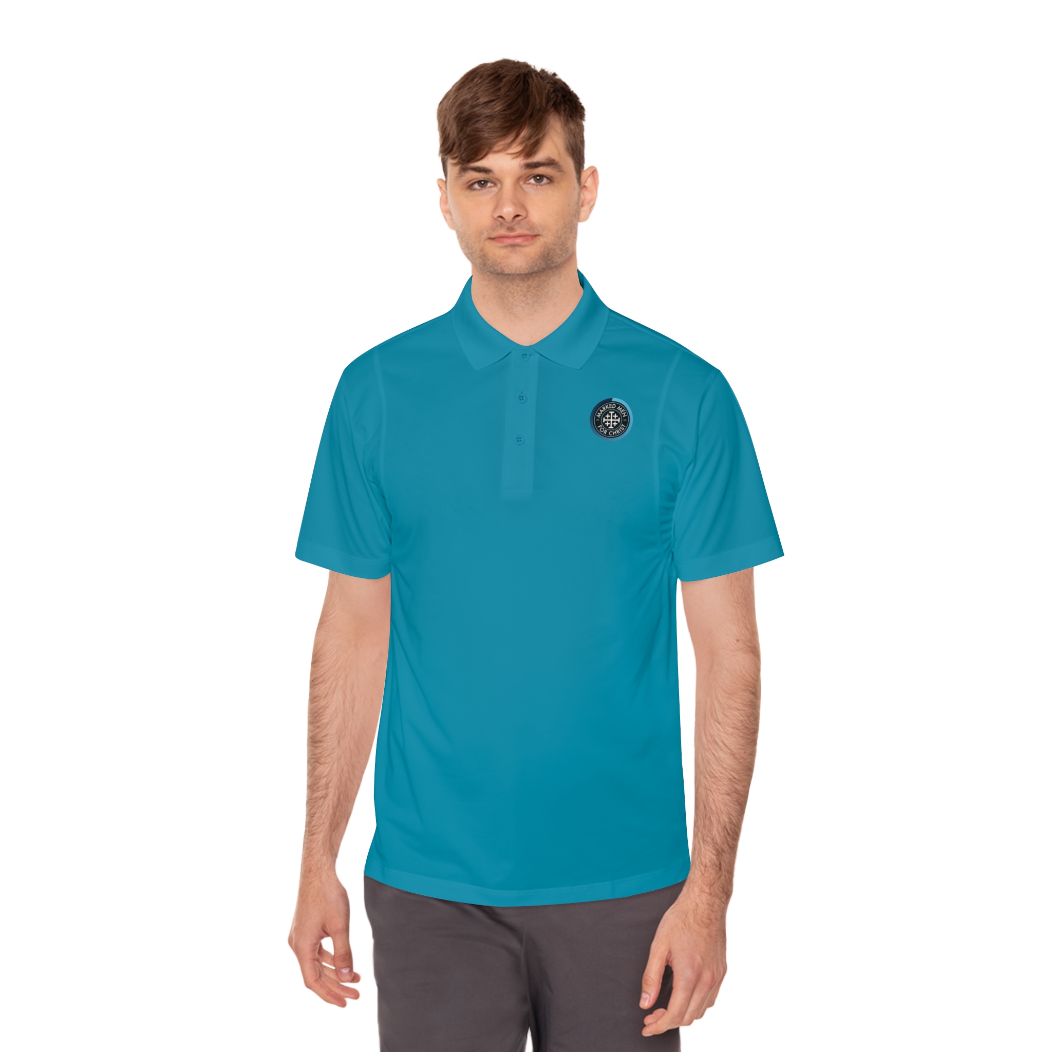 "MMFC Logo" Sport Polo Shirt - Image 12