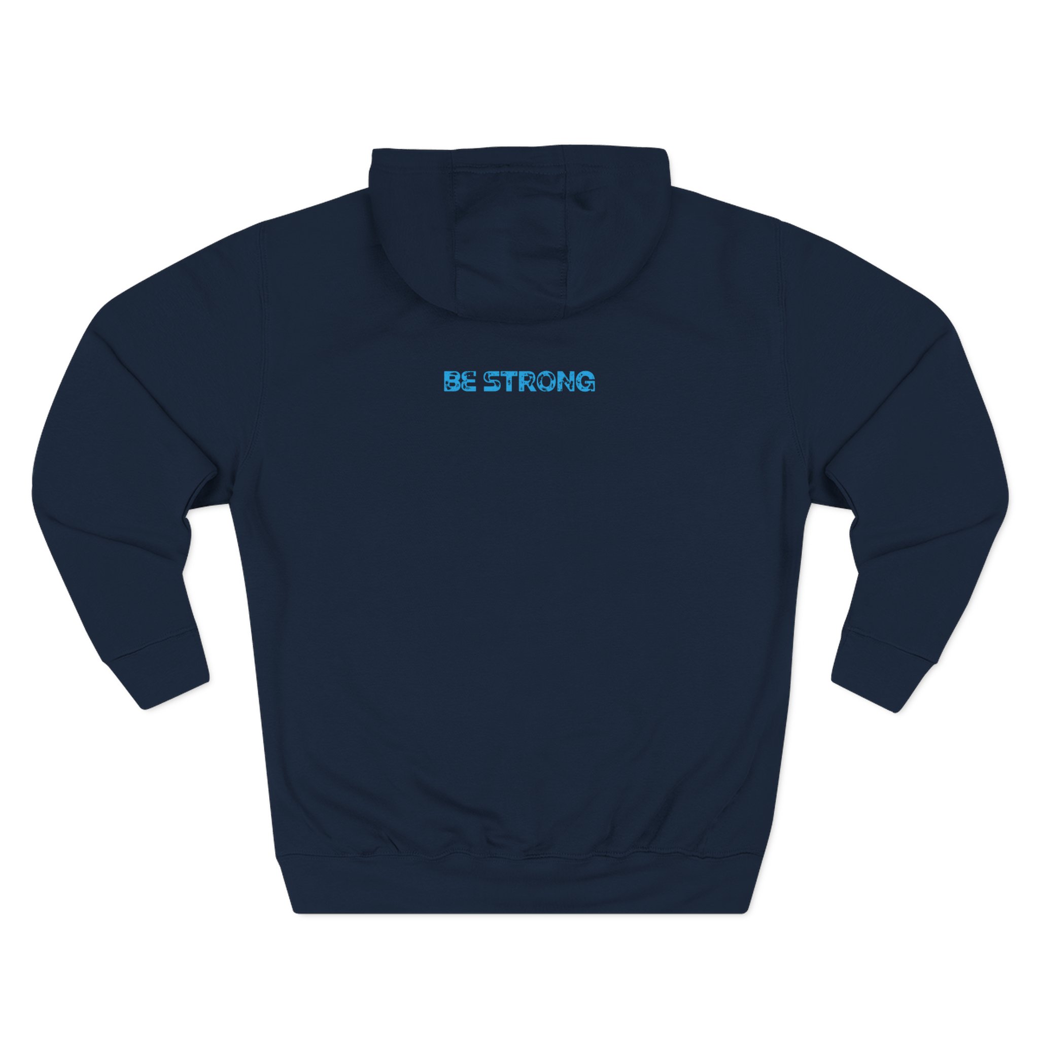 "Be Strong" Premium Pullover Hoodie - Image 2