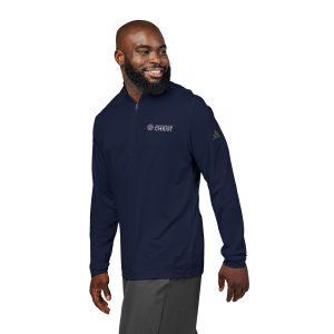 "MMFC Logo" - adidas® Embroidered Quarter-Zip Pullover