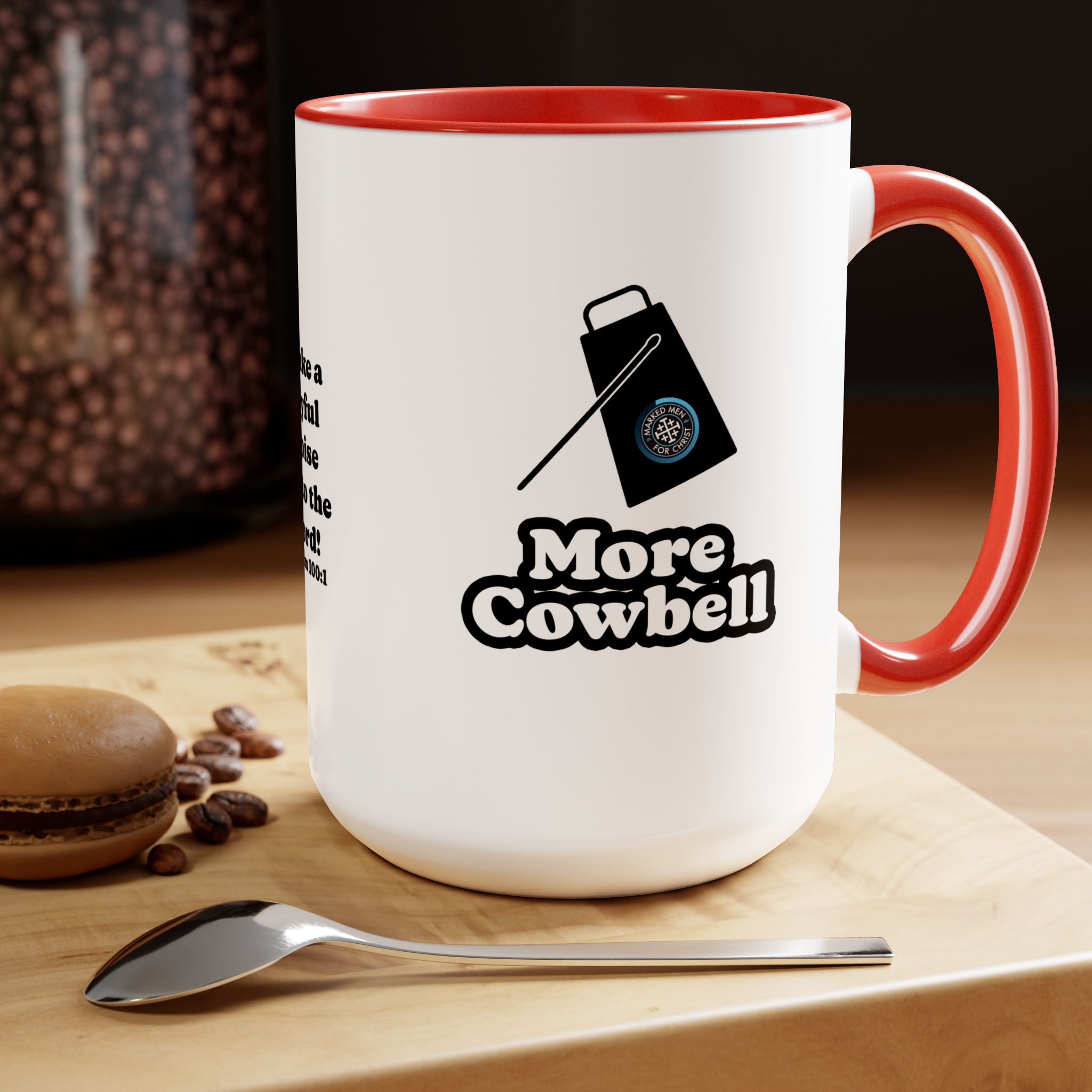 "More Cowbell" Mug, 15oz - Image 4