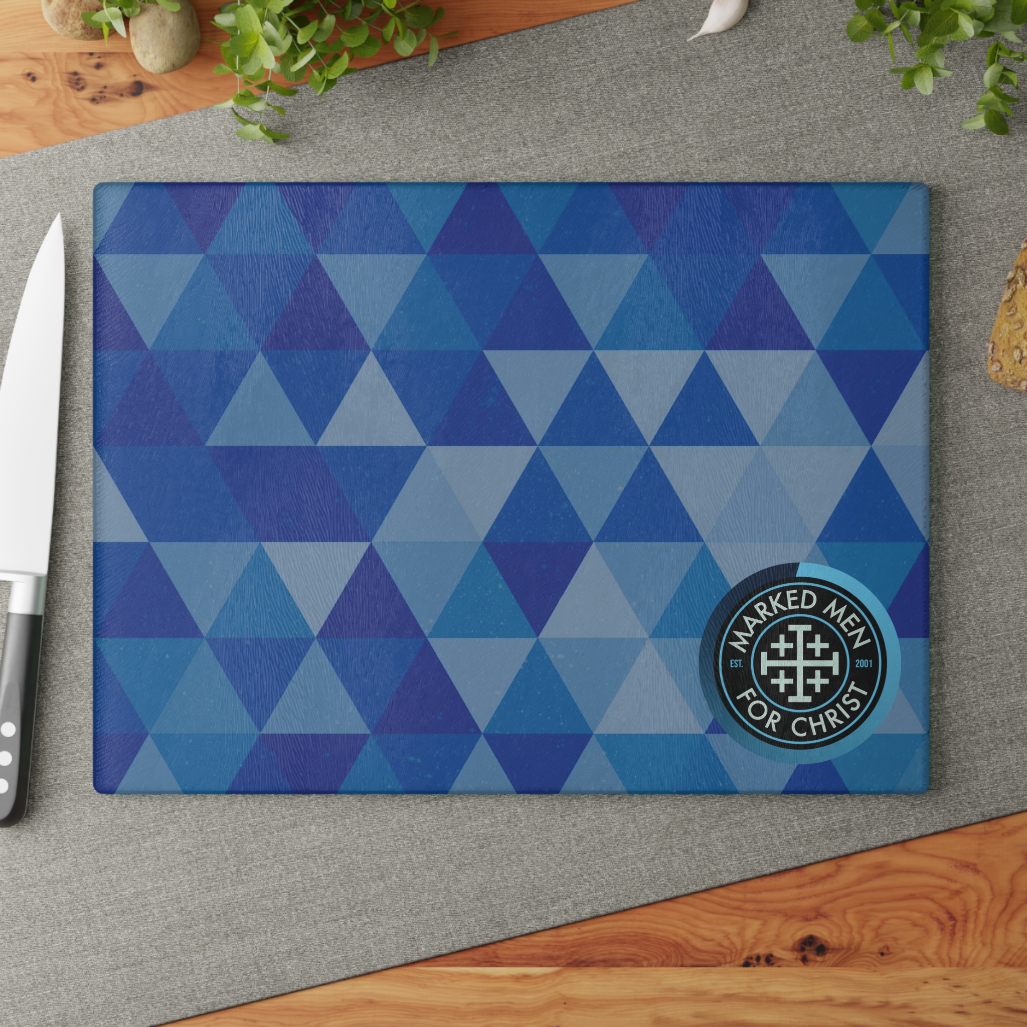 "MMFC Logo" Glass Cutting Board - Image 8