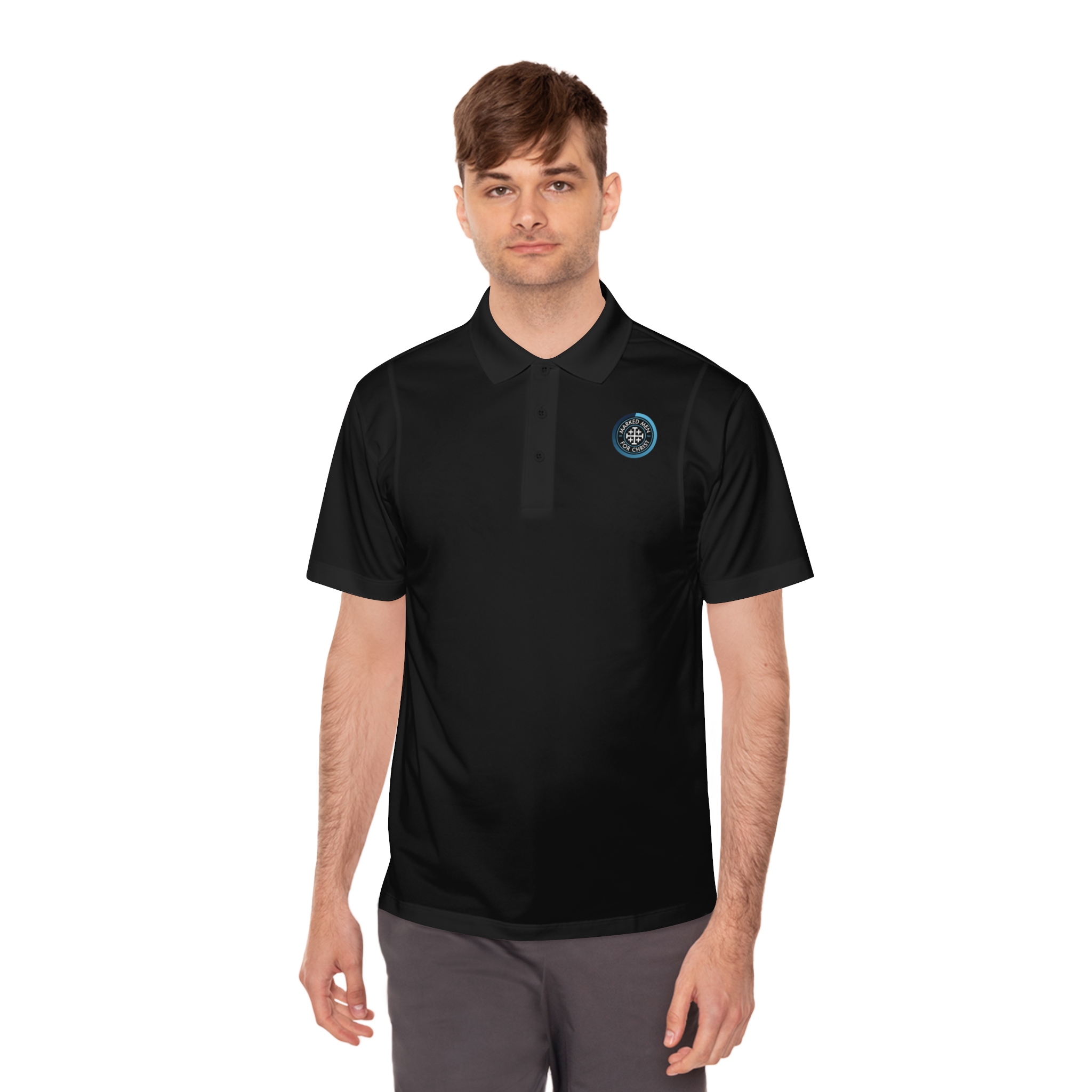 "MMFC Logo" Sport Polo Shirt - Image 3