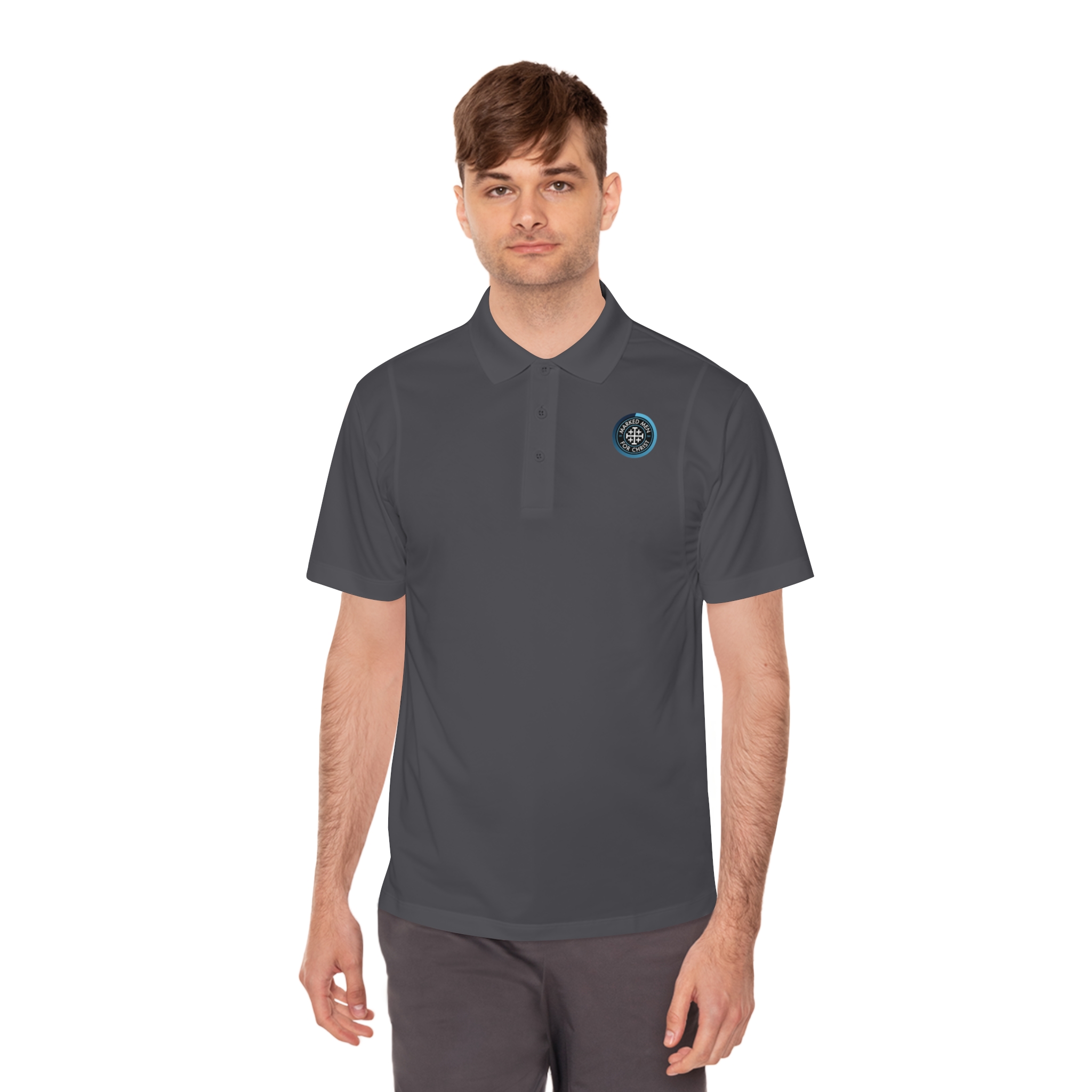 "MMFC Logo" Sport Polo Shirt - Image 6