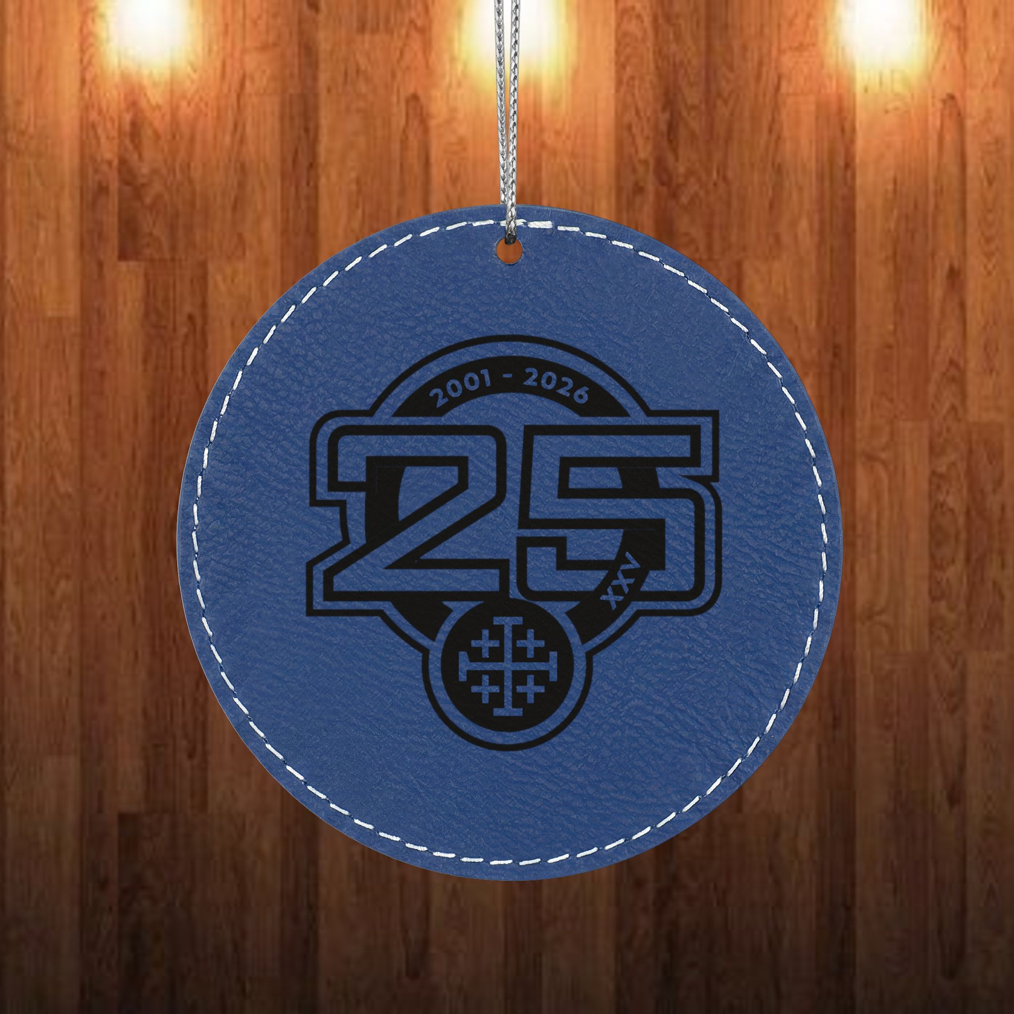 Leatherette Christmas Ornament - MMFC Logo - Image 5